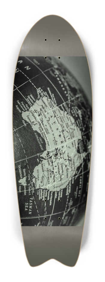 aussie Skateboard Fish Tail