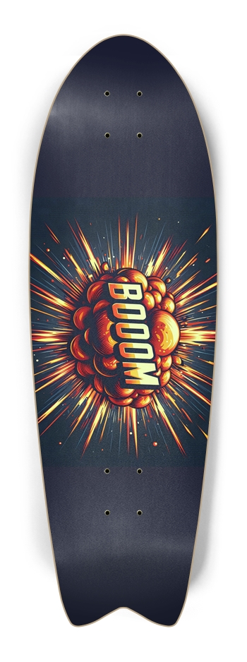 booom Skateboard Fish Tail