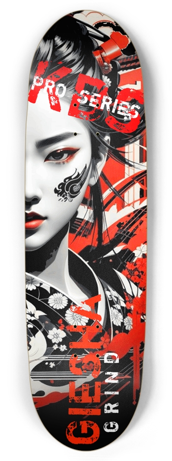 KBS - Geisha Pro Series Deck Football Shape