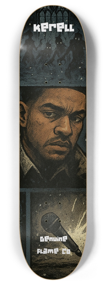 Kerell PRO BOARD Hero pack 1 #2 8 Inch Skateboard Deck