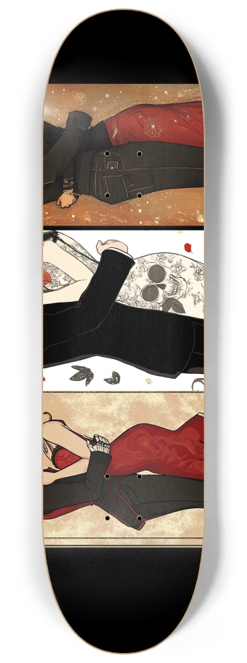 Love Skateboard Series #2 8-1/4 Skateboard Deck