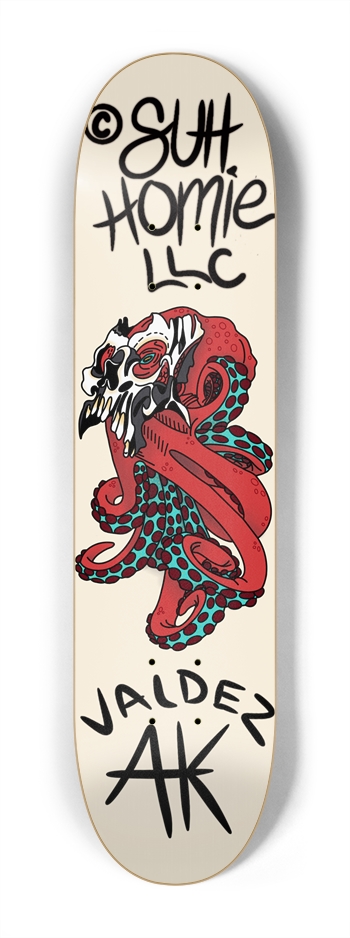 Octopus Mini/Kids Skateboard 7-1/4 Mini/Kid Skateboard