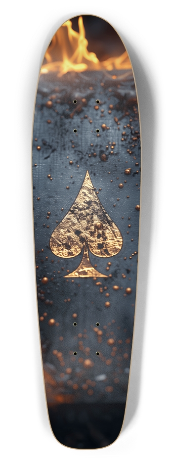 burning ace Skateboard Bottle Tail