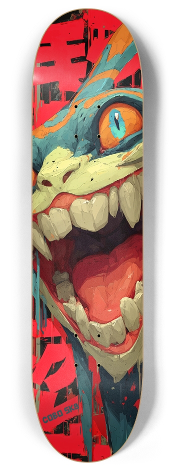 Vintage Pokemon Skateboard 8 Inch Skateboard Deck