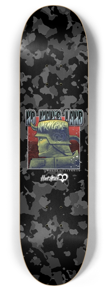 No Mans Land 8 Inch Skateboard Deck