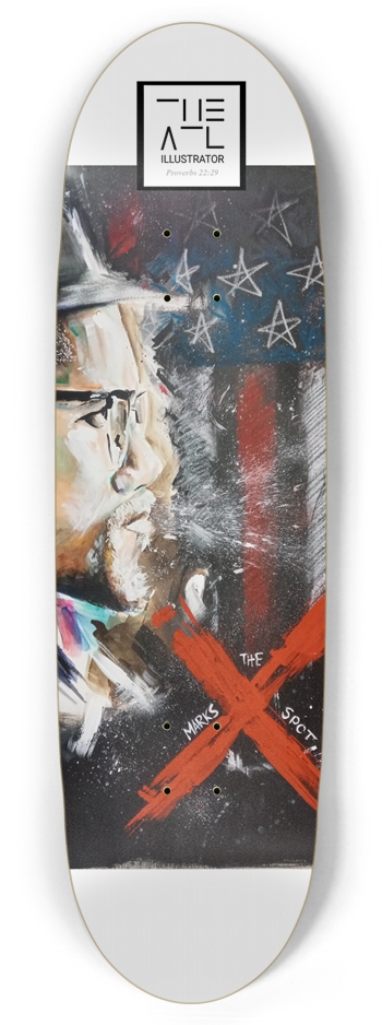 X (African-Americana Series) Football Shape