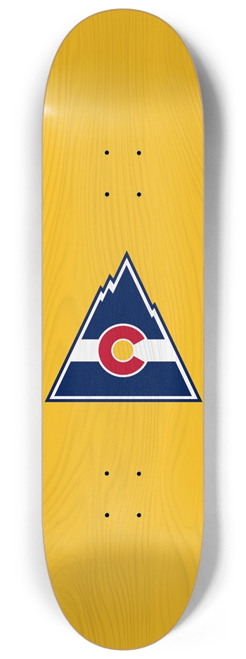 Colorado Rockies 8-1/4 Skateboard Deck