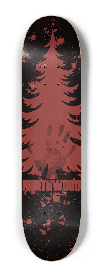Bloody Pine 7-1/4 7-1/4 Mini/Kid Skateboard