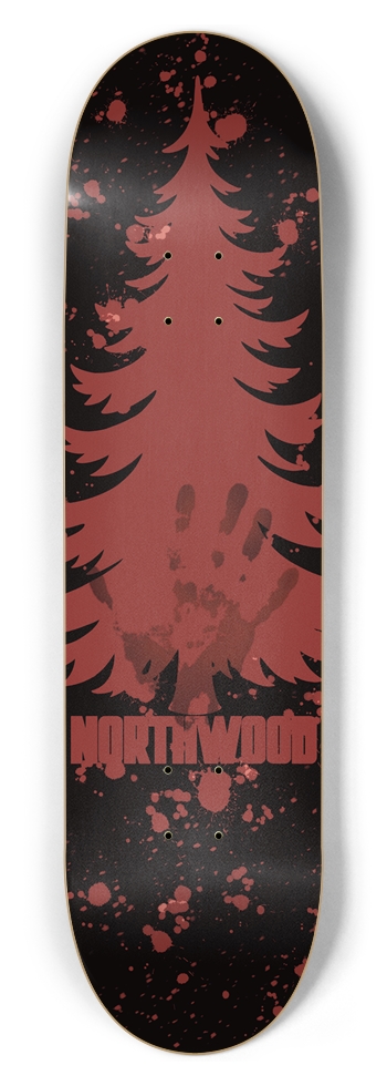 Bloody Pine 8-1/2 8-1/2 Skateboard Deck
