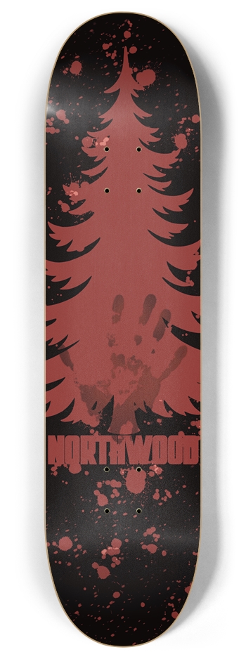 Bloody Pine 8 8 Inch Skateboard Deck
