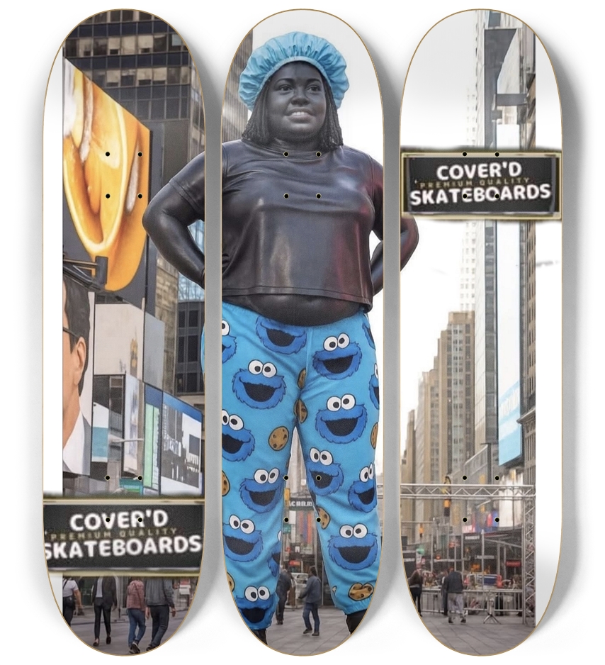 COVERED in THREE. 3 Deck Wall Series