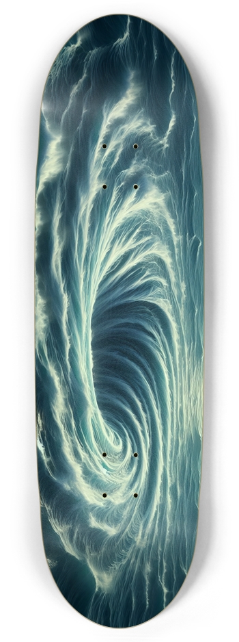 whirlpool Skateboard Football Shape