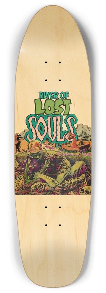 Custom Skateboard Punk Nose Shape