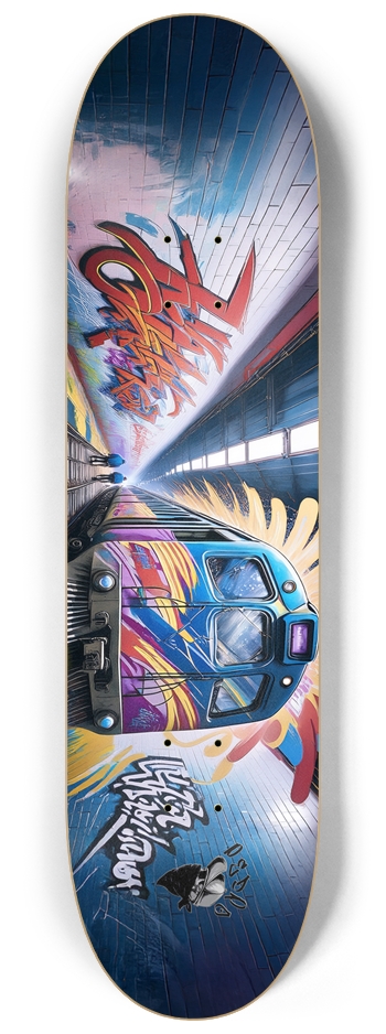 Subway Bombers 8-1/4 Skateboard Deck