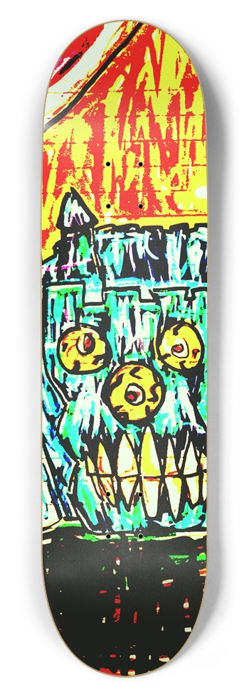 Kingdom sky 8-1/2 Skateboard Deck