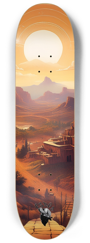 Desert Pueblo 8-1/4 Skateboard Deck