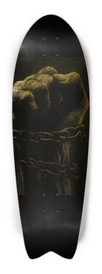 chains Skateboard Fish Tail