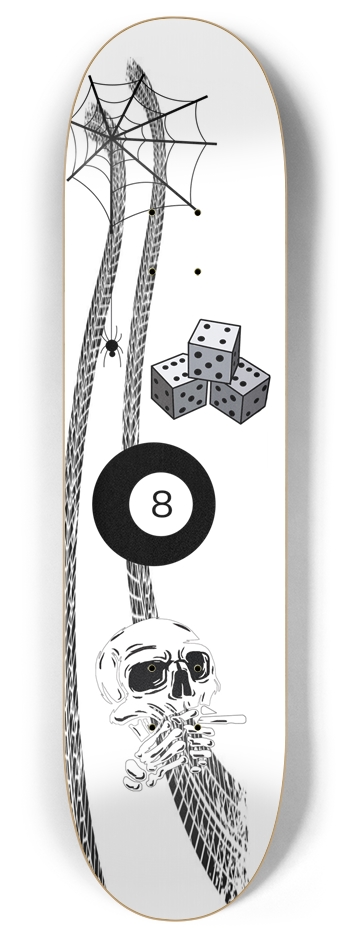 Megan 8 Inch Skateboard Deck