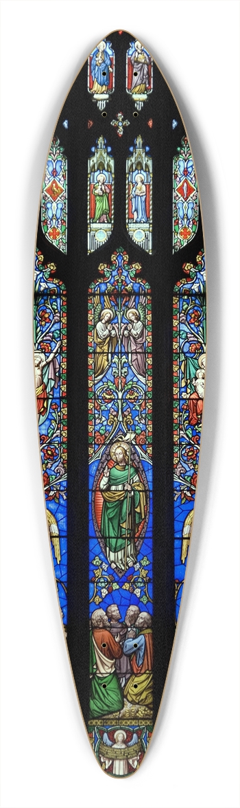 praise glass Pintail Longboard