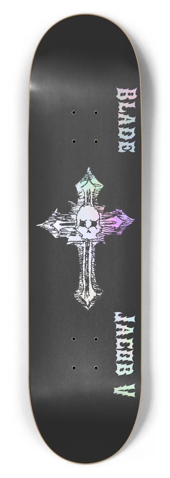 Jacob V signature deck (holographic) 8-1/2 Skateboard Deck