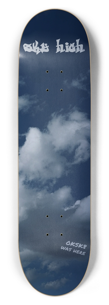 Sky High Deck 8-1/2 Skateboard Deck