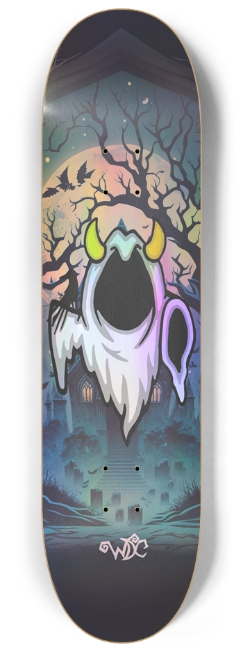 Shangri-Boo Holographic Skateboard 8-1/4 Skateboard Deck