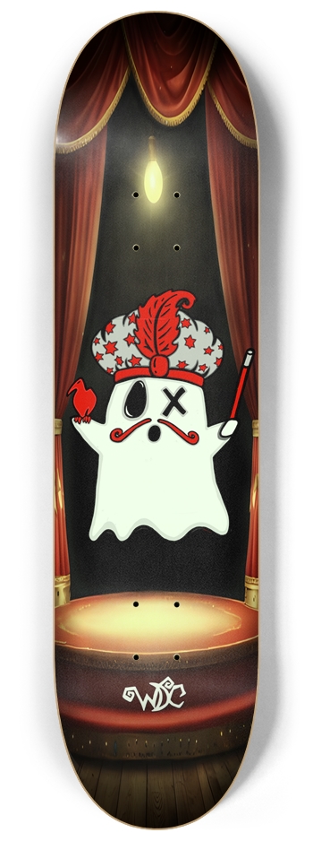 Boo- Linko Glow in the Dark Skateboard 8-1/4 Skateboard Deck