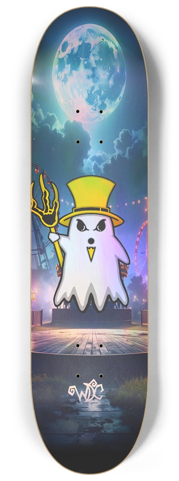 Boo-Master Holographic Skateboard 8-1/4 Skateboard Deck