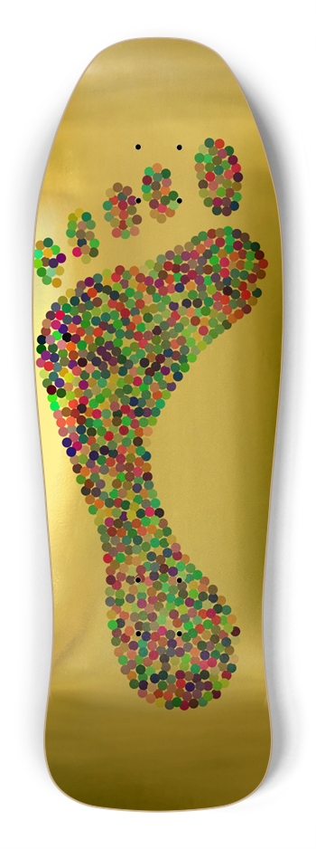 Goofy Skateboard Shredder Shape