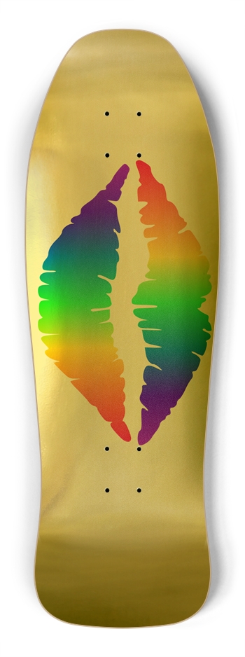 lips Skateboard Shredder Shape