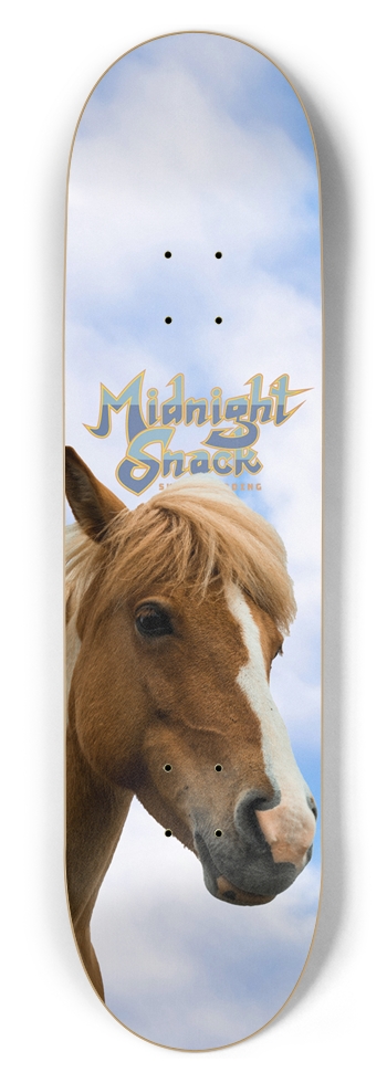 A Horse, Of Course! (8.5 Version) 8-1/2 Skateboard Deck