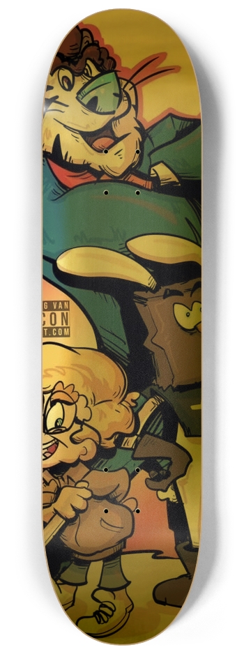 LIMITED EDITION Cereal Killer 3 Shot #2 8-1/4 Skateboard Deck