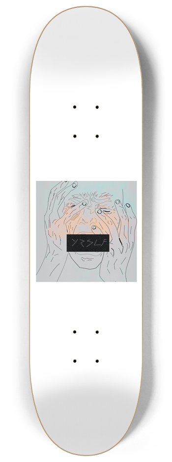 YRSLF taboo full color 8-1/4 Skateboard Deck