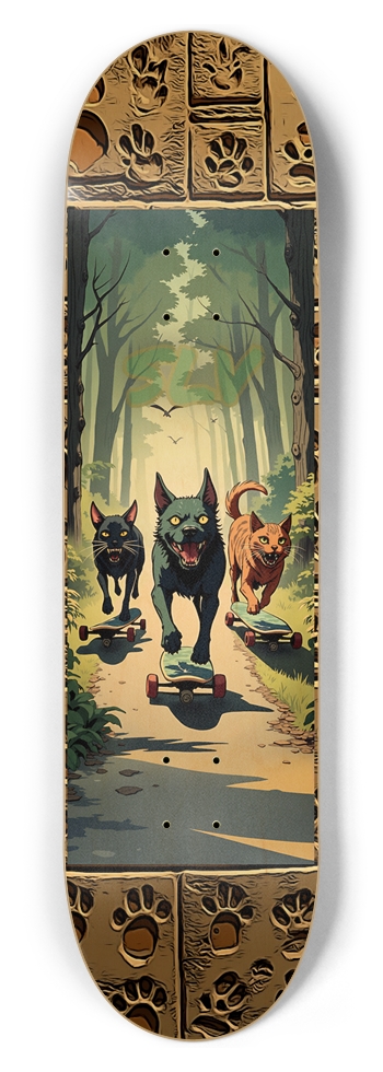 The Crew 8-1/2 Skateboard Deck