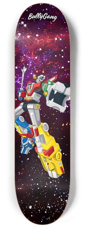 Voltron 8-1/4 Skateboard Deck