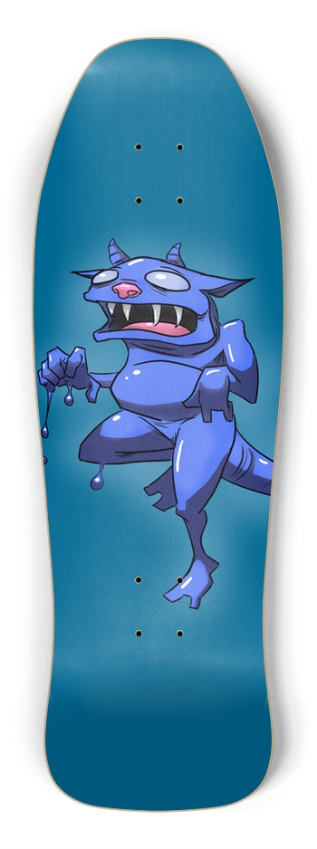 Blue Monster board Shredder Shape