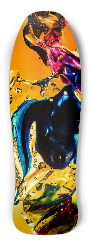 glow mix color Skateboard Shredder Shape