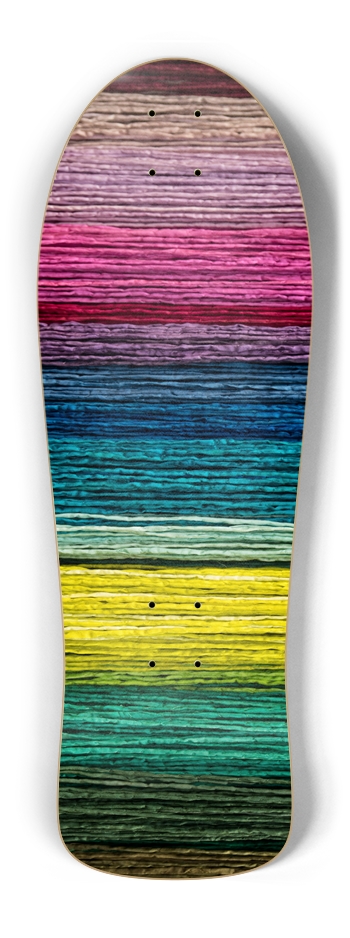 string color Skateboard Old School Shape