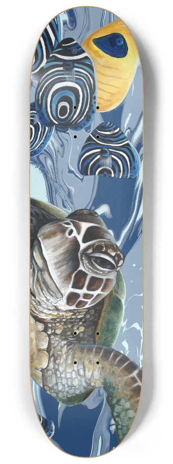 Skate series Schools Out #2 8-1/4 Skateboard Deck