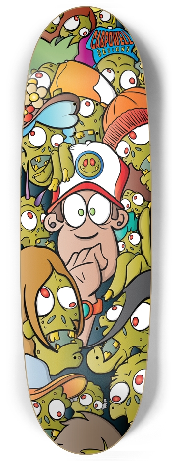 Zom-Bomb Crowd Egg Shape