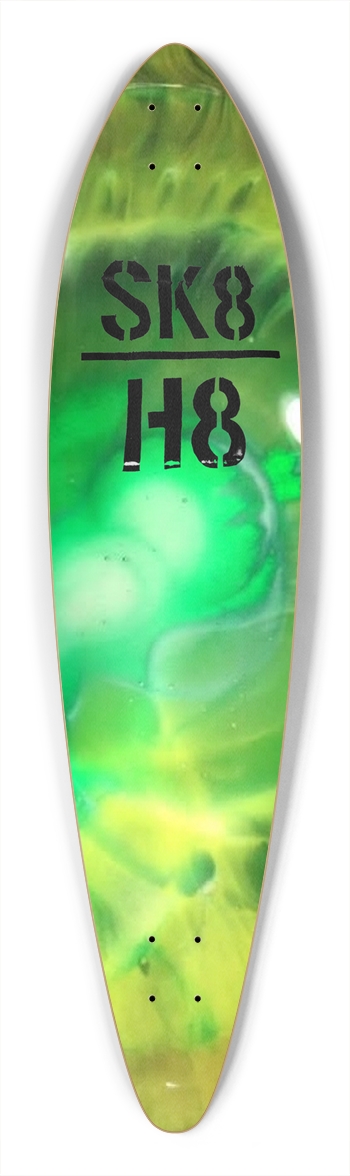 Cruise Greener Pintail Longboard