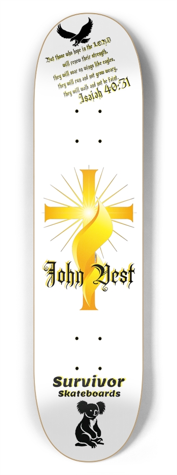 John Vest Pro 7-3/4 Skateboard Deck