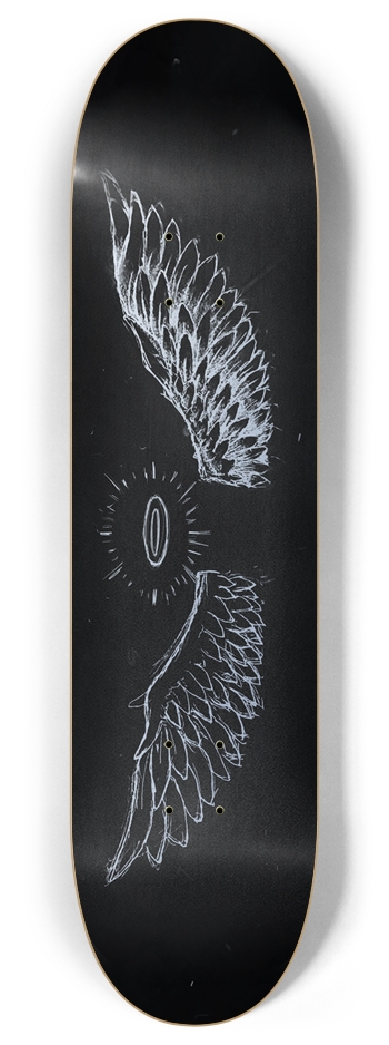 Wings 8 Inch Skateboard Deck