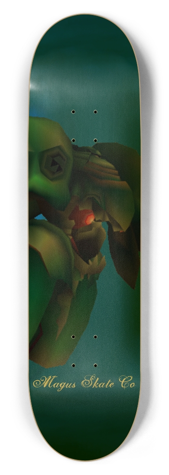 Magus Skate Co. "Emerald Weapon" 8-1/2 Skateboard Deck