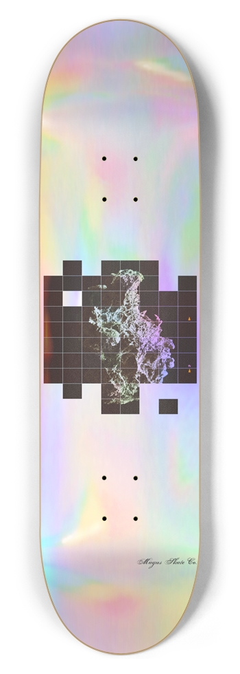 Magus Skate Co. "Titanium" Holo 8-1/2 Skateboard Deck