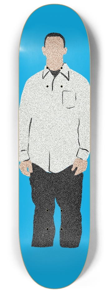 Culture Pop’d- Blue part 1 #1 8-1/4 Skateboard Deck