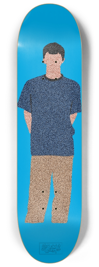 Culture Pop’d- Blue part 1 #2 8-1/4 Skateboard Deck
