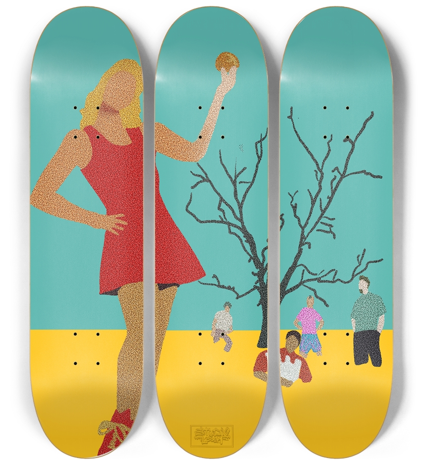 Culture Pop’d- Tragic 3 Deck Wall Series