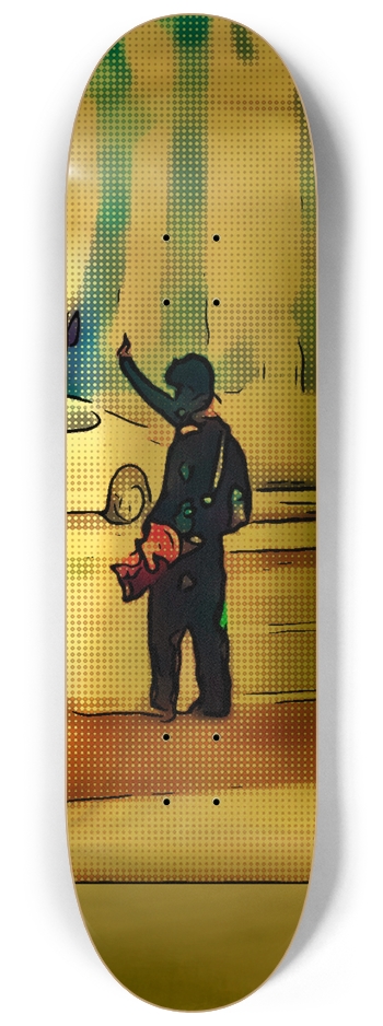 Golden Resistance  8-1/4 Skateboard Deck