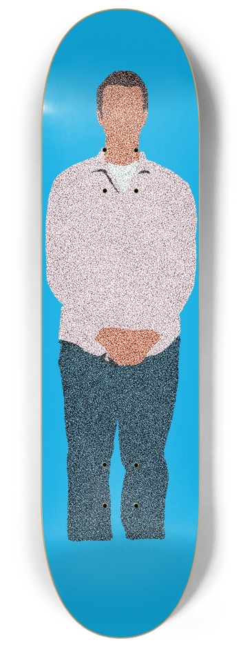 Culture Pop’d- Blue part 2 #1 8-1/4 Skateboard Deck